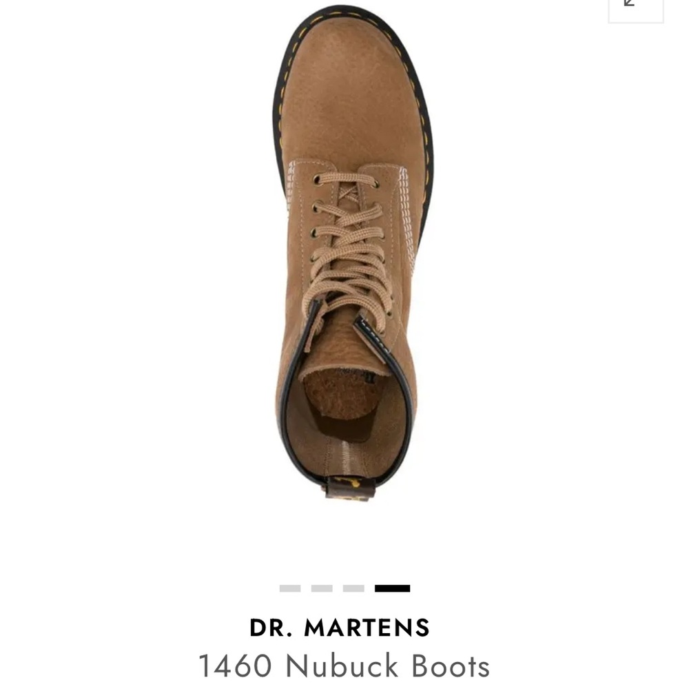 Dr. Martens 1460 Nubuck Boots DR. MARTENS
Men size 11women 12 gently used - Picture 5 of 16